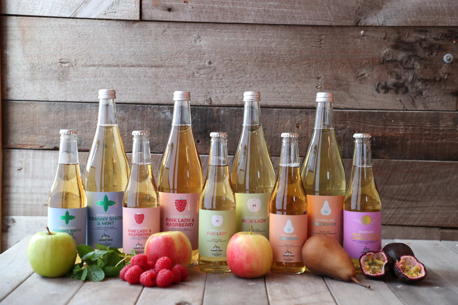 How we love to pair sparkling apple juice with food