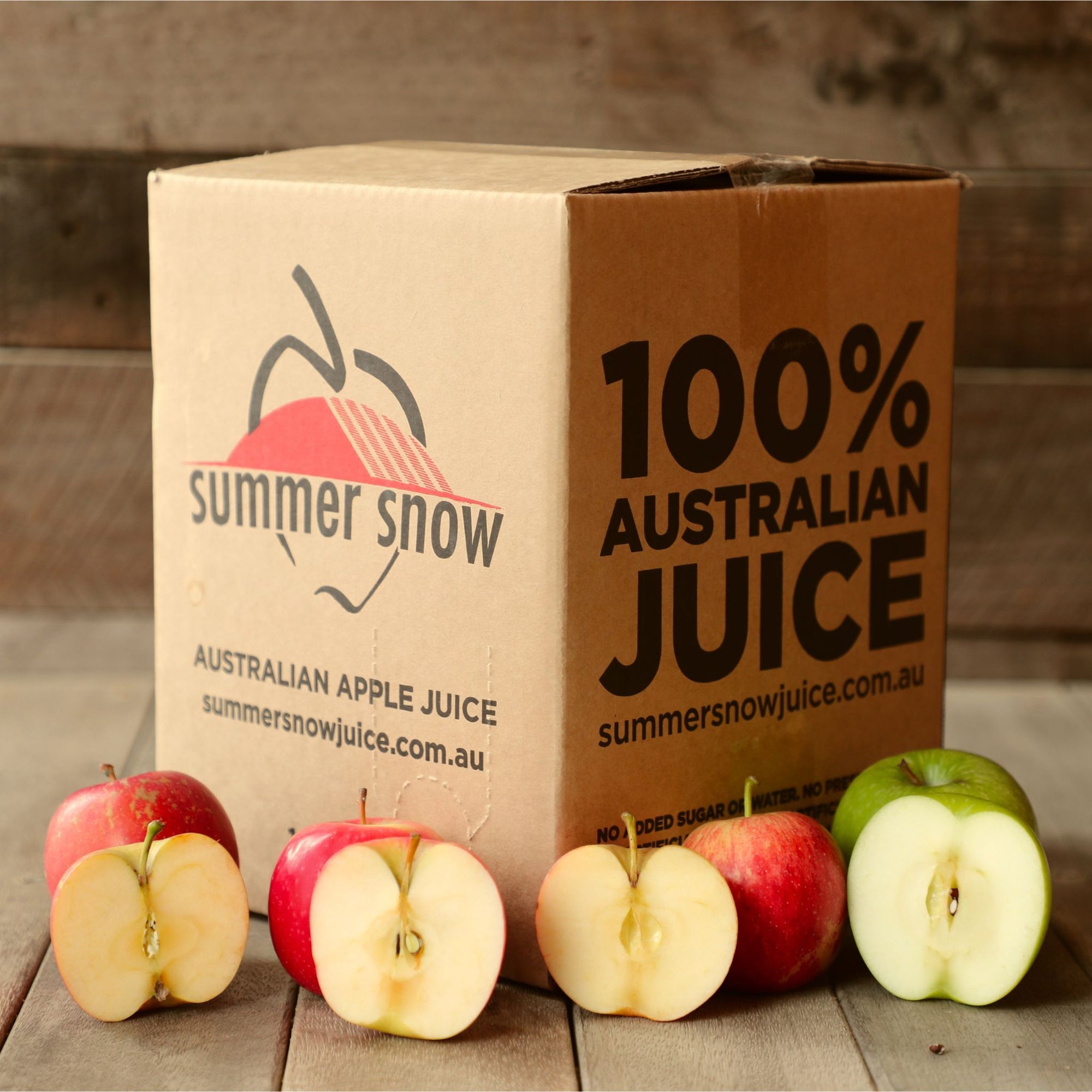 Summer Snow Traditional Apple Juice Bag in a Box 10 Litres