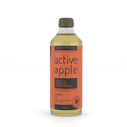 12 x 300ml Active Apple - Apple & Ginger