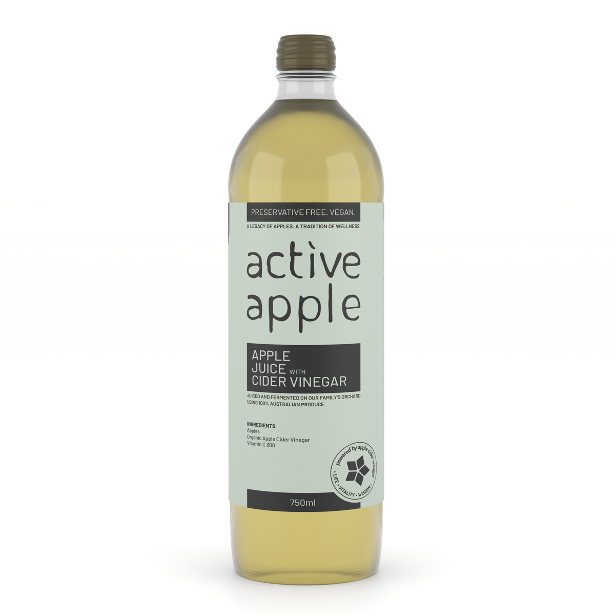 6 x 750ml Active Apple - Apple