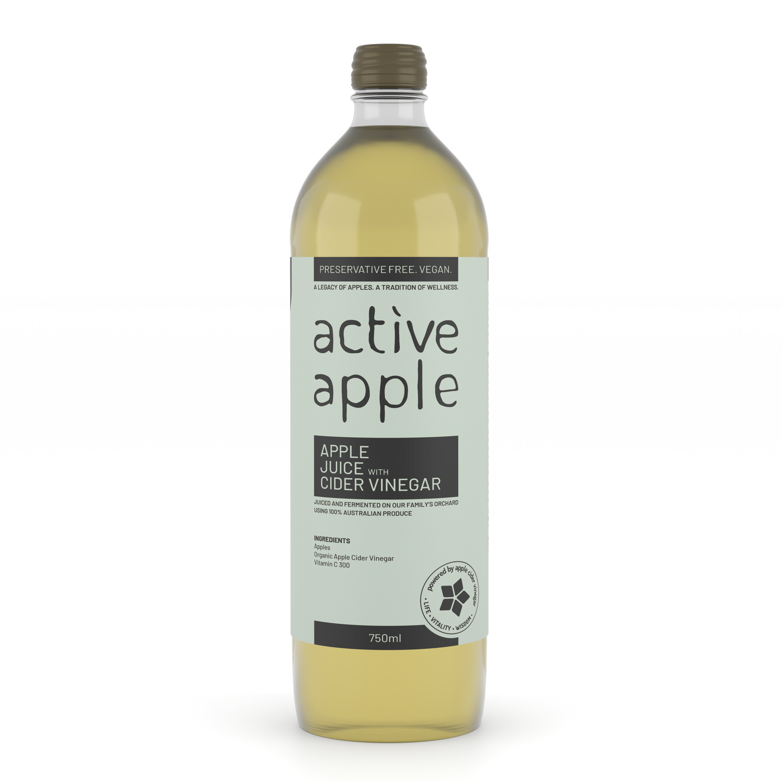 750ml Active Apple - Apple
