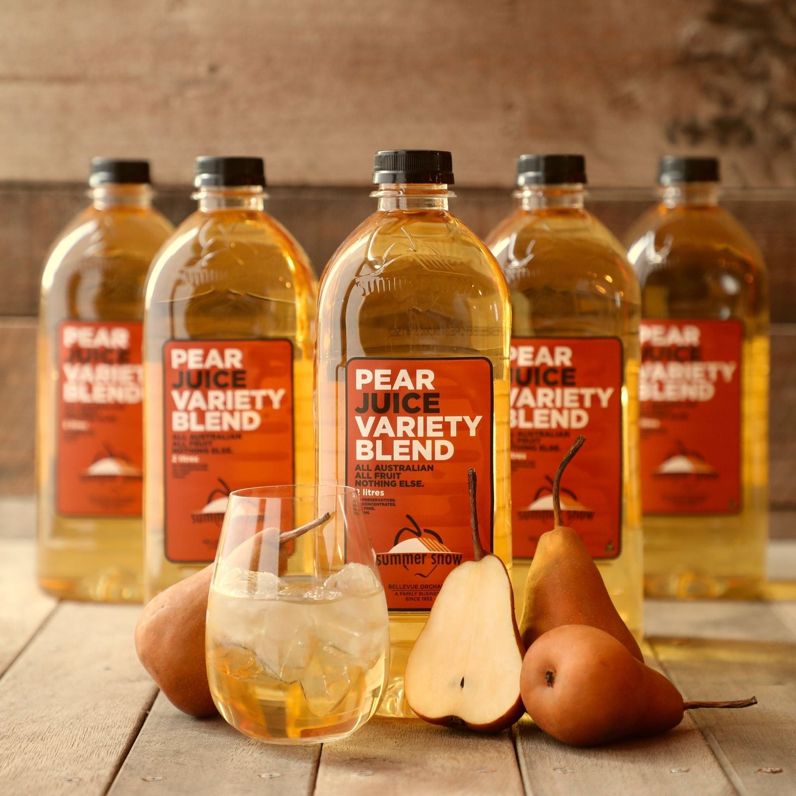 Pear Still Juice Variety Blend 2 litres 